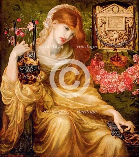 La vedova romana, 1874. Creator: Rossetti, Dante Gabriel (1828-1882).