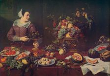 La Vendedora De Frutas (The Fruit Seller), 1636, (c1934). Artist: Frans Snyders