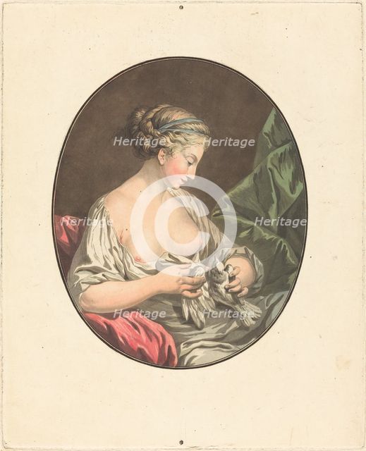 La Venus aux colombes. Creator: Jean Francois Janinet.