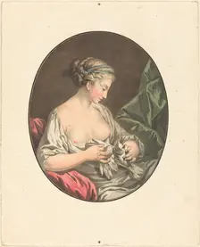 La Venus aux colombes. Creator: Jean Francois Janinet
