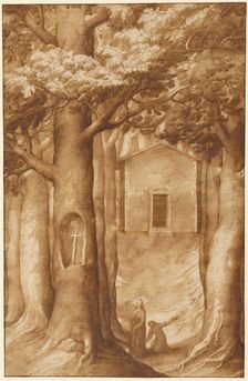 La Verna: The Chapel of the Blessed Giovanni della Verna, 1607. Creator: Jacopo Ligozzi