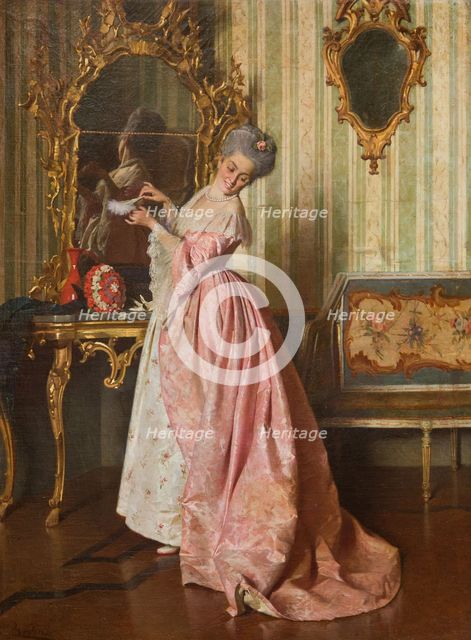 La veste nuova (Das neue Kleid), 1873. Creator: Bedini, Paolo Giovanni (1844-1924).