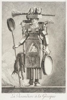 La Vivandière à la Grecque, 1771. Creator: Bossi