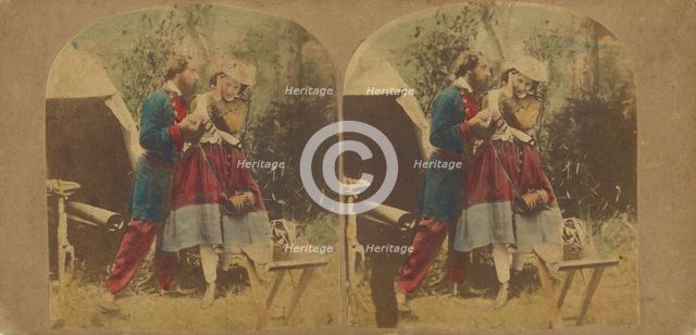 La Vivandiere, about 1865. Creator: London Stereoscopic & Photographic Co.