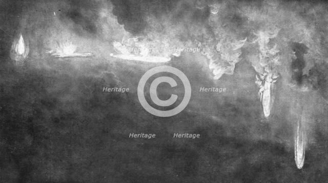 'La victoire de l'avion; Six phases, notees par un temoin, de la chute du L-21, depuis l'instant ou  Creator: Unknown.