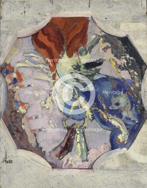 La Victoire, esquisse pour la coupole Dutuit, Petit Palais, 1er projet, between 1918 and 1919. Creator: Maurice Denis.