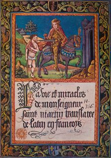 La vie et miracles de monseigneur saint Martin 1496 (1947)