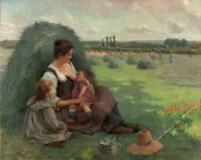 La vie simple, 1904. Creator: Pierre Andre Brouillet