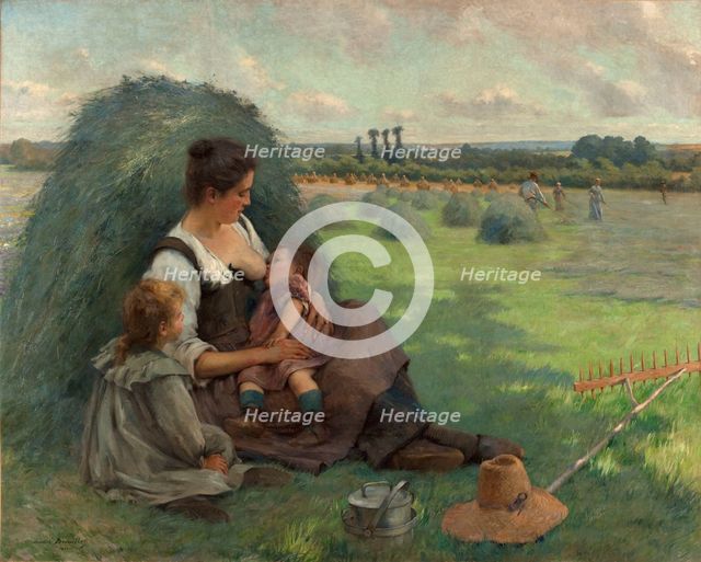 La vie simple, 1904. Creator: Pierre Andre Brouillet.