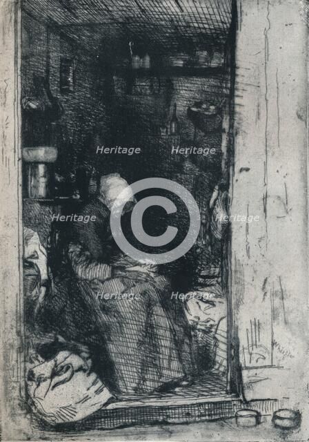 'La Vieille aux Loques', 1858 (1903-1904). Artist: James Abbott McNeill Whistler.