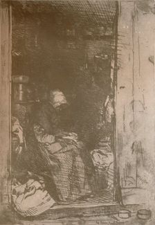 La Vieille Aux Loques c1858, (1904). Artist: James Abbott McNeill Whistler