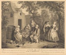 La vieillesse, 1735. Creator: Nicolas de Larmessin