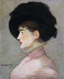 La Viennoise: Portrait of Irma Brunner 1882.Artist: Edouard Manet