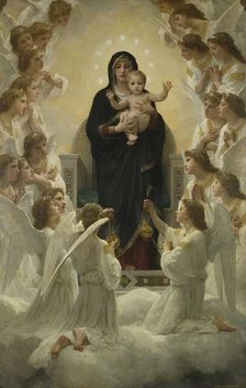 La Vierge aux anges, 1900. Creator: William-Adolphe Bouguereau