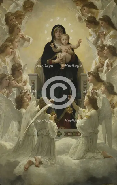 La Vierge aux anges, 1900. Creator: William-Adolphe Bouguereau.