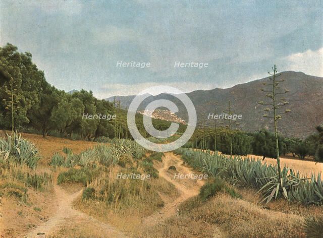 ''La Zaouia du Moulay Idriss; Afrique du nord', 1914. Creator: Jules Gervais-Courtellemont.