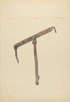 Latch, 1935/1942. Creator: Geoffrey Holt