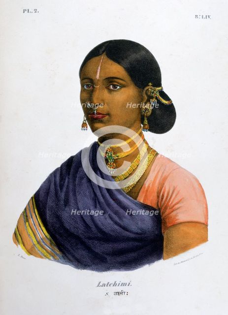 'Latchimi', 1828. Artist: Marlet et Cie