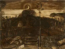 Late Twilight, 1825. Artist: Samuel Palmer
