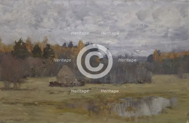 Late Autumn, 1894. Artist: Levitan, Isaak Ilyich (1860-1900)