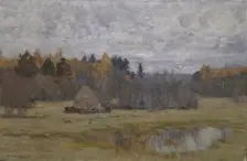 Late Autumn, 1894. Artist: Levitan, Isaak Ilyich (1860-1900)