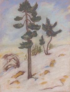 Late autumn in the High Tatras, 1925-1930. Creator: Zolo Palugyay