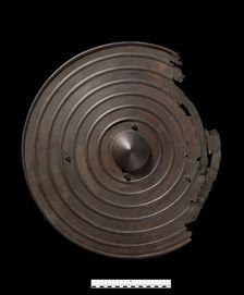 Late Bronze Age bronze shield, c1000-800 BCE. Creator: Unknown