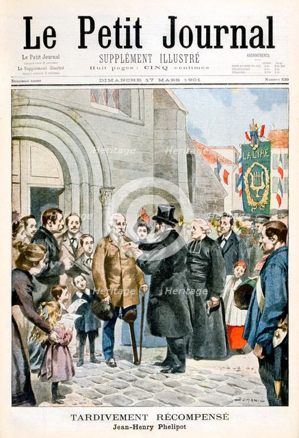 Late Reward for Jean-Henry Phelipot, 1901. Artist: Unknown
