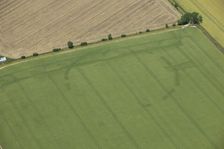 Later prehistoric circular causewayed enclosure or henge, near New Farm, Cambridgeshire, 2014. Creator: Historic England Staff Photographer