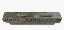 Lateral stretcher from the base of a funerary couch..., Period of Division, Northern Qi dynasty, 550 Creator: Unknown