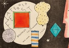 Laternenfest Bauhaus Weimar , 1922. Creator: Schlemmer, Oskar (1888-1943)