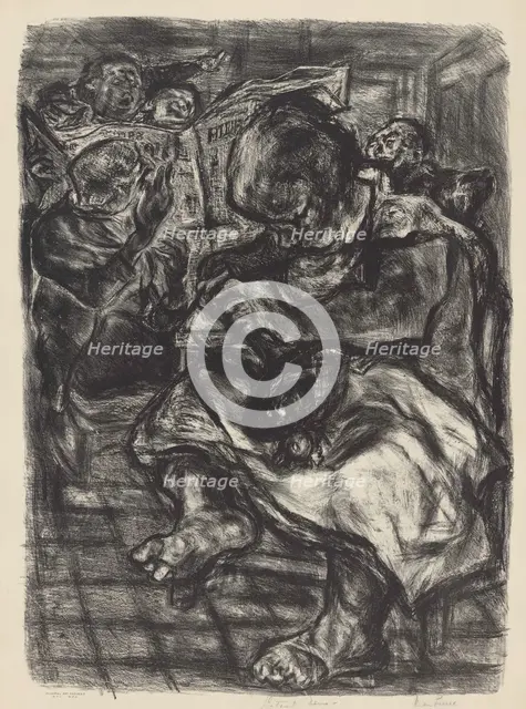 Latest News, ca.1935 - 1943. Creator: Nan Lurie.