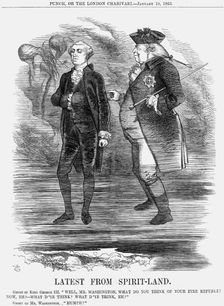 Latest from Spirit-Land 1863. Artist: John Tenniel