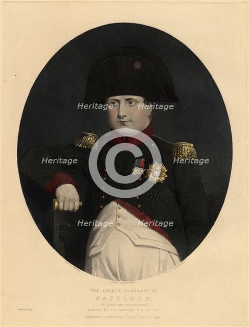 Latest portrait of Napoleon on board the Bellerophon, 1815. Artist: Eastlake, Sir Charles Lock (1793-1865)