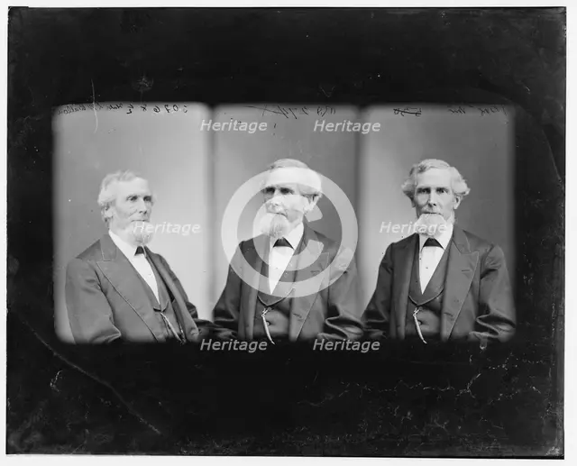 Latimer W. Ballou of Rhode Island, 1865-1880.  Creator: Unknown.
