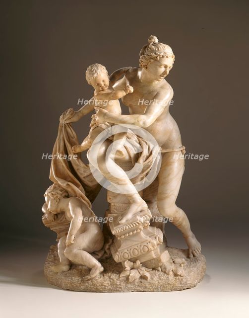 Latona with Her Children Apollo and Diana, c.1742. Creator: Lazar Widmann.