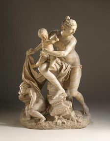 Latona with Her Children Apollo and Diana, c.1742. Creator: Lazar Widmann