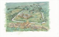 Latton Priory, Latton Bush, North Weald Bassett, Epping Forest, Essex, July 2018. Creator: Judith Dobie