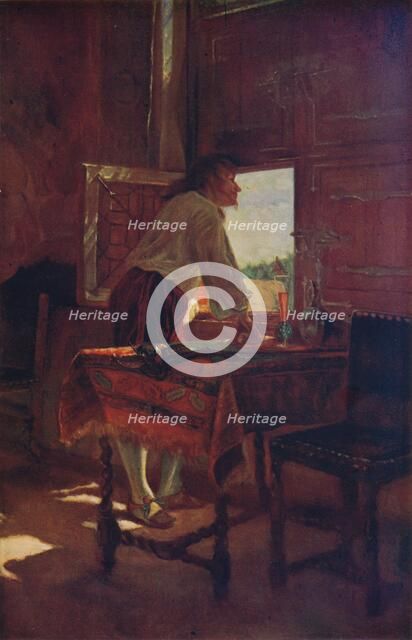 'L'Attente', 1857, (c1915). Artist: Jean Louis Ernest Meissonier.