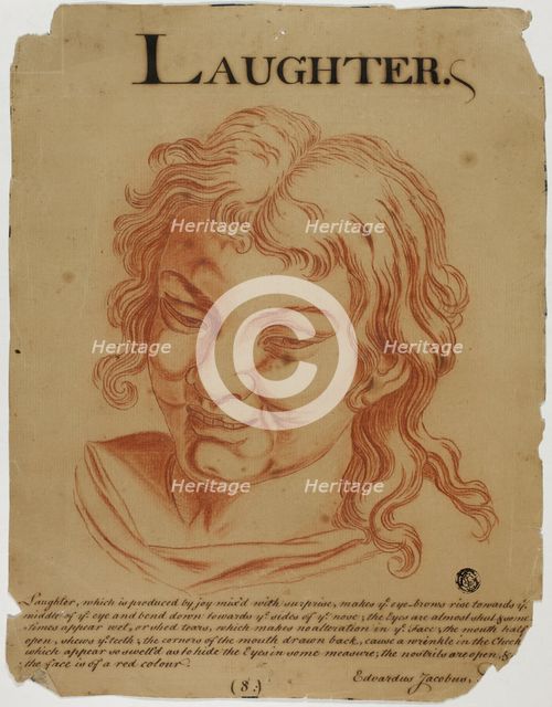 Laughter, after 1698. Creator: Eduardus Jacobus.