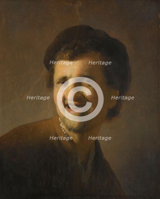 Laughing Young Man, c.1629-c.1630. Creator: Circle of Rembrandt.