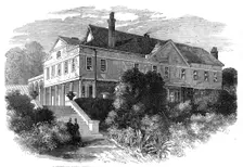 Lauderdale House, High Gate, the new convalescent home of St. Bartholomew's Hospital, 1872. Creator: Unknown