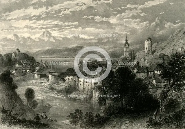 'Laufenburg', c1872. Creator: E I Roberts.