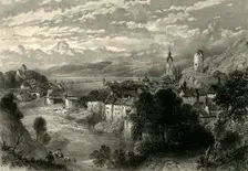 Laufenburg c1872. Creator: E I Roberts