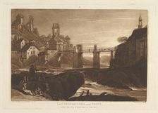 Lauffenbourgh on the Rhine (Liber Studiorum, part VI, plate 31), January 1, 1811. Creator: JMW Turner