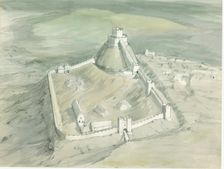 Launceston Castle, Weston Road, Launceston, Cornwall, 1980-1989. Creator: Terry Ball