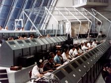 Launch Control Center in the John F Kennedy Space Center, Florida, USA, July 1969. Creator: NASA