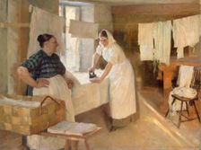 Laundresses, 1893. Creator: Albert Edelfelt