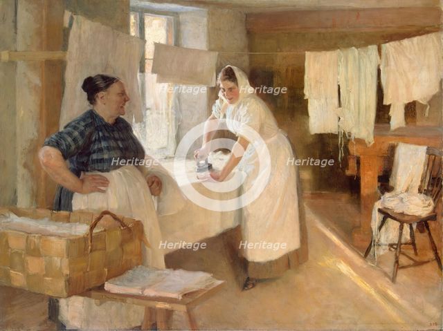 Laundresses, 1893. Creator: Albert Edelfelt.