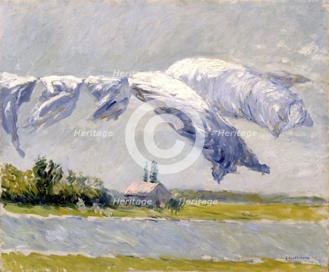 Laundry Drying, Petit Gennevilliers, 1888.
